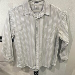 Vintage Old Navy Striped Button-Up Shirt